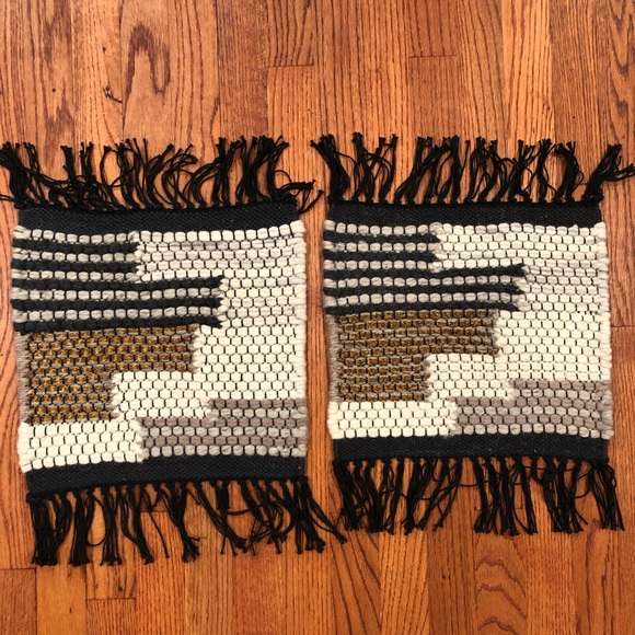 West Elm Other - West Elm Colca rug swatch/carpet sample set of 2